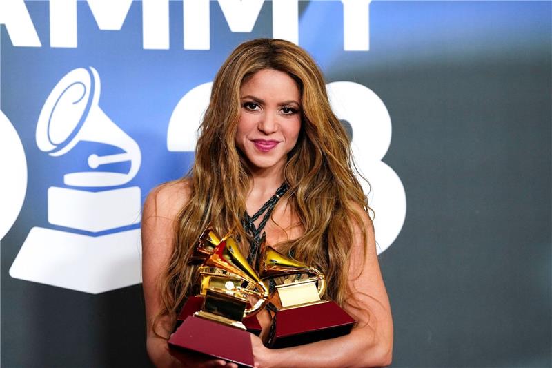 Drei Trophäen: Shakira räumte bei den Latin Grammy Awards richtig ab.