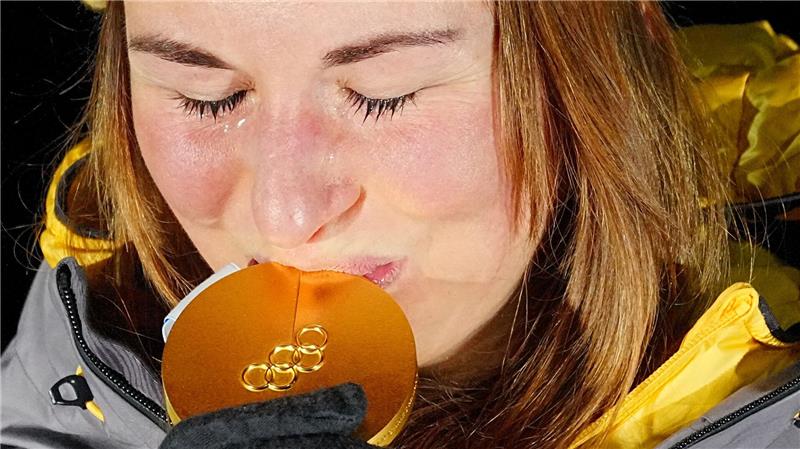 Drittes Gold für Deutschland - Julia Taubitz gewinnt im Rodeln