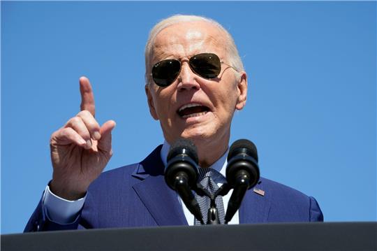 Droht Israel mit Konsequenzen: US-Präsident Joe Biden.