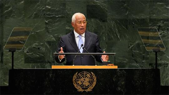 „Drohungen und Angriffe gegen den Internationalen Strafgerichtshof, seine Verantwortlichen und seine Beschäftigten sind inakzeptabel“: EU-Ratspräsident António Costa fand in New York deutliche Worte.