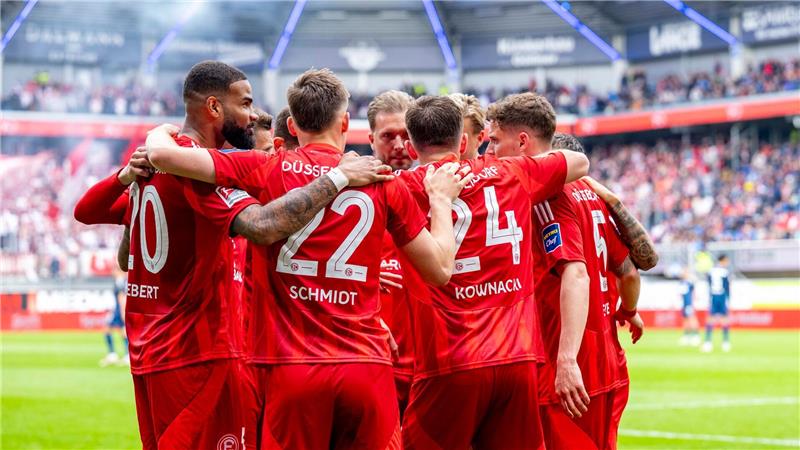 Düsseldorf sammelt wichtige Punkte im Aufstiegskampf. 