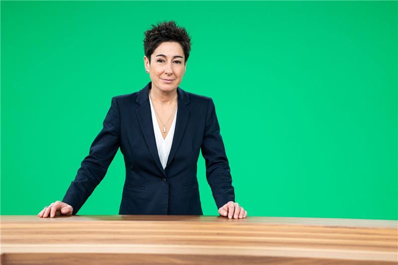 Dunja Hayali hat am Montag zum ersten Mal das «heute journal» im ZDF moderiert.