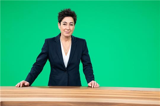 Dunja Hayali hat am Montag zum ersten Mal das «heute journal» im ZDF moderiert.