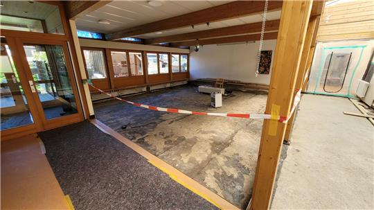 Durch einen Wasserschaden im Fundament ist die Kita Burgstraße nicht mehr nutzbar. Wo sollen die Kinder hin?