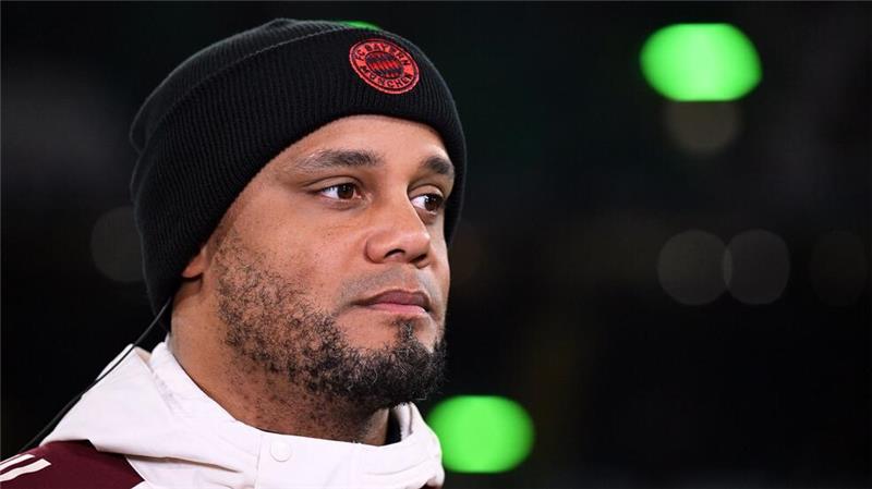 Bayern vor Achtelfinal-Einzug - Nach Schreckmoment zum 2:1 Durfte weitgehend zufrieden sein mit seinen Spielern: Bayern-Trainer Vincent Kompany.
