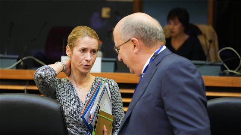 EU will Führungsrolle bei Aufbau von Polizeitruppe für Gaza EU-Chefdiplomatin Kaja Kallas wird das Außenministertreffen leiten. (Archivbild)