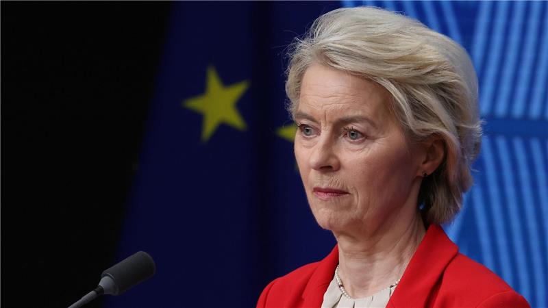 EU-Kommissionspräsidentin Ursula von der Leyen hatte Musks US-Firma zuletzt zum Einlenken gedrängt. (Archivbild)
