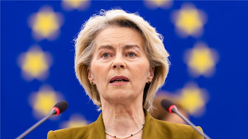EU-Kommissionspräsidentin von der Leyen bekommt bald Post. (Archivbild)