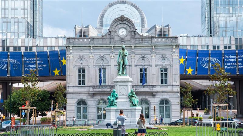 EU-Parlament für Abschwächung des Lieferkettengesetzes (Archivbild).