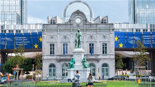 EU-Parlament für Abschwächung des Lieferkettengesetzes (Archivbild).