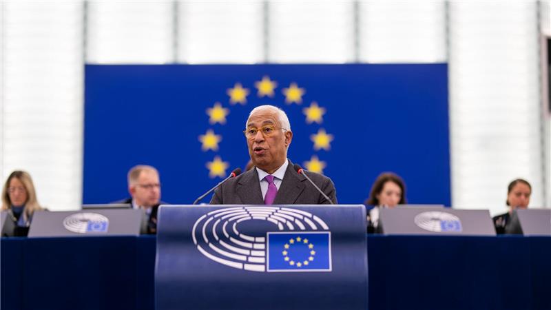 EU-Ratspräsident António Costa ist optimistisch, dass die EU auch diese Krise bewältigt.