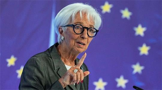 EZB-Präsidentin Christine Lagarde betont angesichts der vielen Krisen und Konflikte immer wieder die Handlungsfähigkeit der Notenbank. 