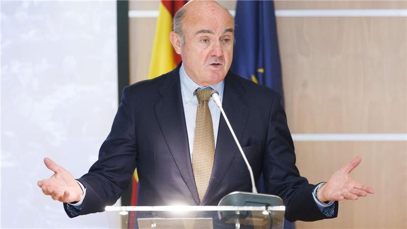 EZB will Kapitalregeln für Banken vereinfachen EZB-Vize de Guindos stellte die Empfehlungen der „Taskforce“ vor. (Archivbild)