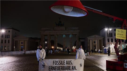 „Earth Hour“ in Berlin