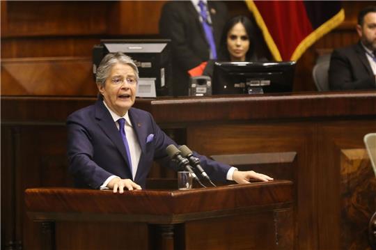 «Ecuador braucht einen neuen politischen und sozialen Pakt»:  Präsident Guillermo.