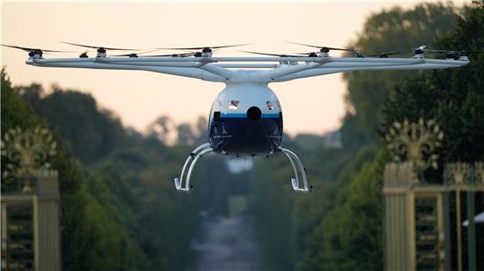 Eigentlich wollte Volocopter schon im Sommer 2024 zu den Olympischen Spielen Passagiere befördern. (Archivbild) 