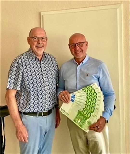 Eike Hulsch (links) und Mike Hickmann können Wünsche erfüllen. Foto:: Privat