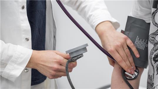 According to official figures, above-average healthcare provision
