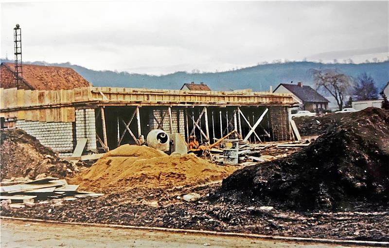 Ein Blick auf die Baustelle, die die KiTa Othfresen beherbergen wird.  Foto: privat
