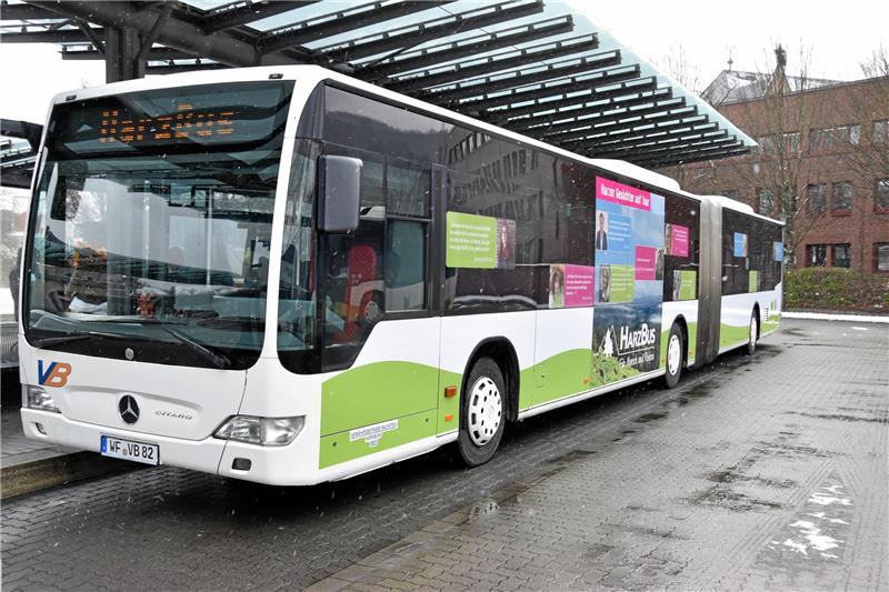 Attacke am Goslarer ZOB: Busfahrer haben Angst vor neuen Angriffen Ein Bus des Unternehmens HarzBus. Foto: GZ-Archiv