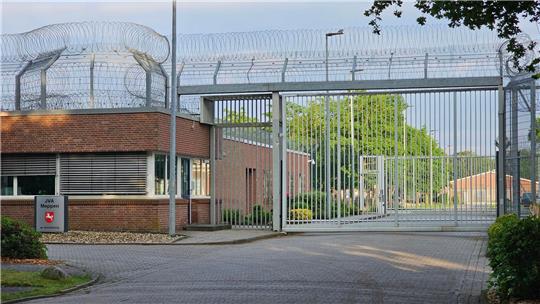 Ein Eingang zur JVA in Meppen.