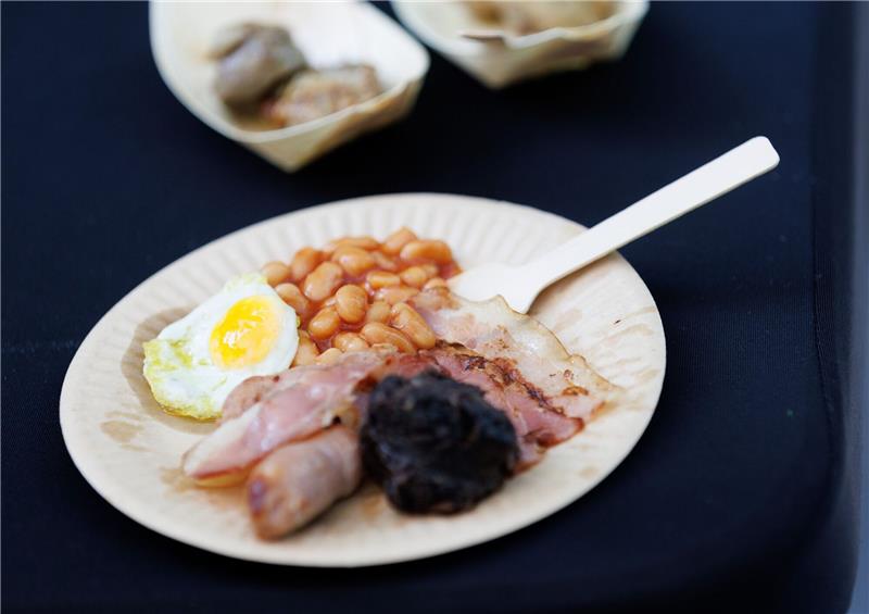 «Ein English Breakfast ist etwas, dessen Zutaten aus dem Vereinigten Königreich stammen», sagt Guise Bule, Chef der English Breakfast Society.