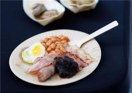 «Ein English Breakfast ist etwas, dessen Zutaten aus dem Vereinigten Königreich stammen», sagt Guise Bule, Chef der English Breakfast Society.