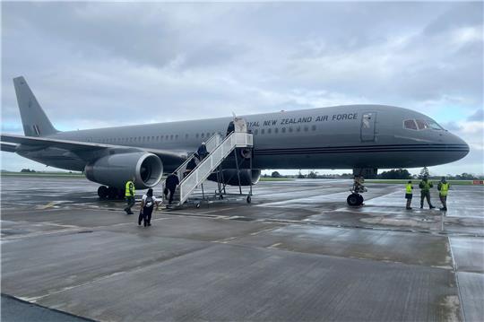Ein Flugzeug, das den neuseeländischen Premierminister nach China bringen soll, sorgte in der Vergangenheit für Probleme.