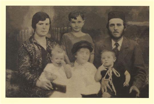 Ein Foto von Rachel Hanans Familie - nur sie selbst überlebte Auschwitz.