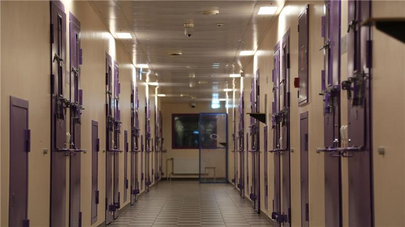 Hinter schwedischen Gardinen in Estland Ein Gefängnistrakt in Tartu, in dem schon bald Straftäter aus Schweden einsitzen könnten.