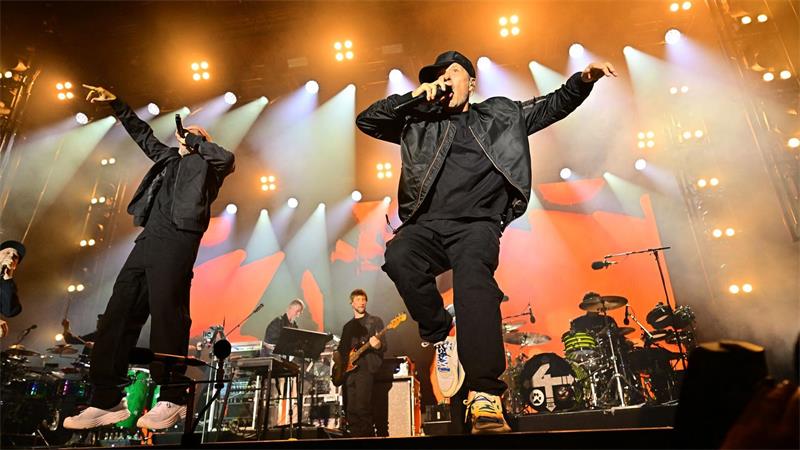 Zwischen Party und Warnruf - Wie Bremen die Einheit feiert Ein Highlight war das kostenlose Konzert der Band Die Fantastischen Vier.