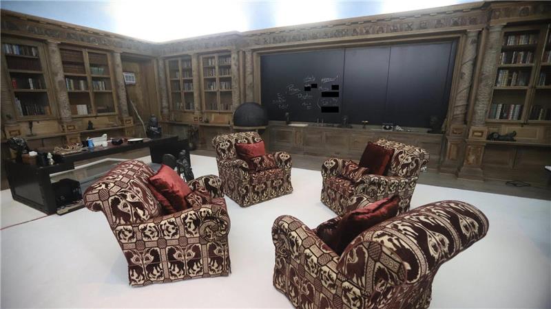 Ein Innenraum der Epstein-Villa.