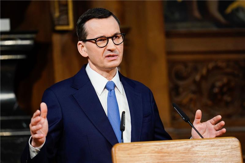 Polen will nur vereinbarte Waffenlieferungen erfüllen Ein Interview mit Polens Ministerpräsident Mateusz Morawiecki sorgt für Spekulationen.