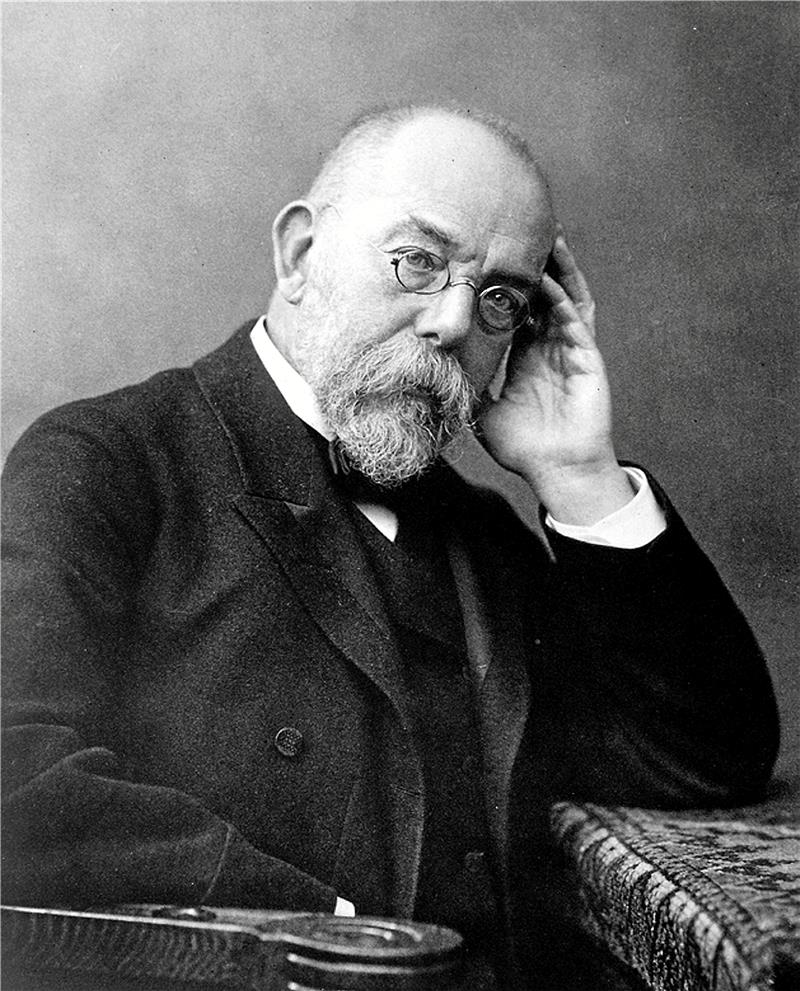 Ein Kind seiner Zeit: Robert Koch, geboren am 11. Dezember 1843 in Clausthal, entdeckt die Krankheitserreger von Tuberkulose, Milzbrand und Cholera und bekommt dafür 1905 den Nobelpreis verliehen. In den vergangenen Monaten gerät jedoch zunehmend seine Rolle im deutschen Kolonialismus in den Blick. Foto: Wikipedia