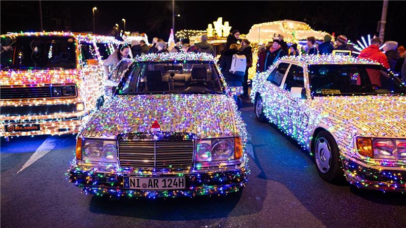 Ein Lichtermeer, ein Augenschmaus.