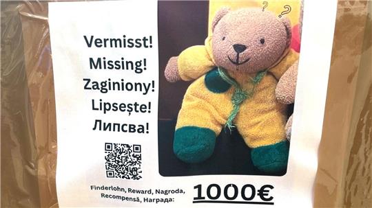 Ein Plakat zu einer Suchaktion. (Archivbild)