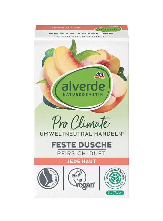 Ein Produkt aus der Serie Pro Climate mit dem neuen Siegel «umweltneutral handeln» der Drogeriemarktkette dm.
