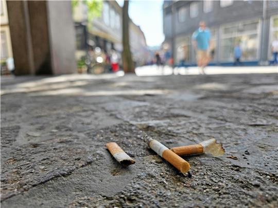 Ein Projekt zum Recycling von Kippenstummeln ist in Goslar gescheitert.  Foto: Sowa