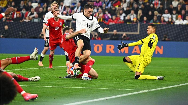 Nagelsmann missfällt Kritik an Wirtz: „Total befreit“ Ein Tor wollte Wirtz gegen Luxemburg nicht gelingen.