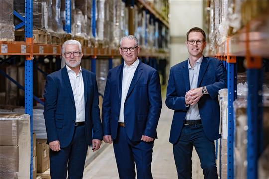 Ein Trio bildet im Jahr 2024 die Chef-Etage (v.l.): Neuigkeiten und Veränderungen bei Med-X-Press verkünden Wolfram Zehnle, Lars Dörhage und Christian Frede.  Foto: Privat