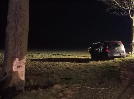 Ein Verkehrsunfall ereignete sich am frühen Montagmorgen auf der L500 bei Neuenkirchen.