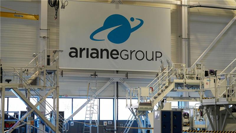Ein Werk des Raketenherstellers Ariane Group in Frankreich. 