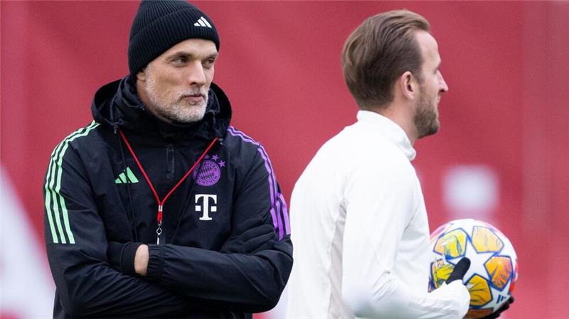 Ein Wiedersehen gibt es nun bei den Three Lions für Thomas Tuchel (l) mit Harry Kane.
