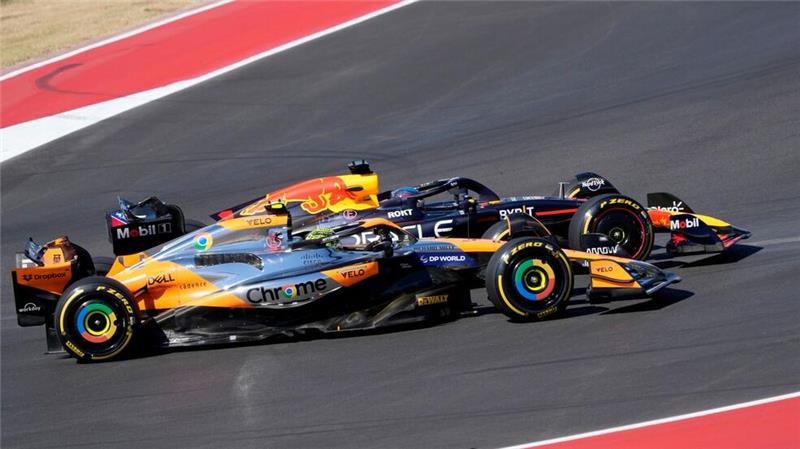 Ein Zweikampf mit Folgen für Lando Norris. 