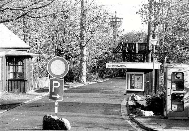 Ein beliebtes Ausflugsziel bis 1989: Der Grenzaussichtspunkt an der Ecker.