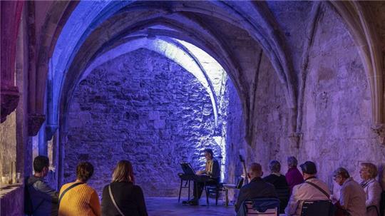 Ein bunter Musikcocktail erklingt zur Blauen Stunde im Kloster.