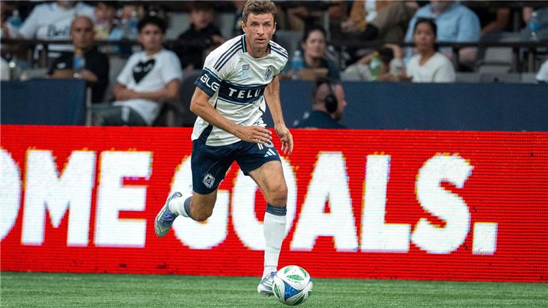 Hype in Vancouver auch ohne Happy End bei Müller-Debüt Ein gutes Debüt ohne Happy End: Thomas Müller bei seinem ersten Einsatz für die Vancouver Whitecaps.