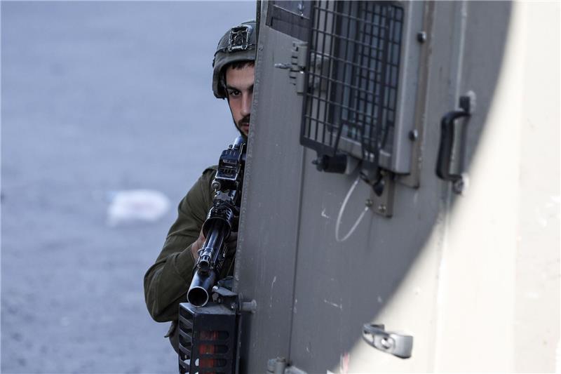 Ein israelischer Soldat im Einsatz im Westjordanland. (Symbolbild)