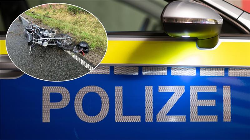 Sturz auf nasser B4: Motorradfahrer (19) prallt gegen Schild Ein junger Mann stürzt mit seinem Motorrad auf regennasser Fahrbahn bei Braunlage. Er wird verletzt ins Krankenhaus gebracht.