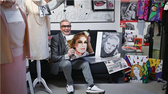 Ein kleiner Schrein: Visagist René Koch erinnert an seine Hilde.